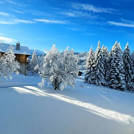 Le FLOCON du Mont Darbois classé 3 étoiles Megève Extérieur photo